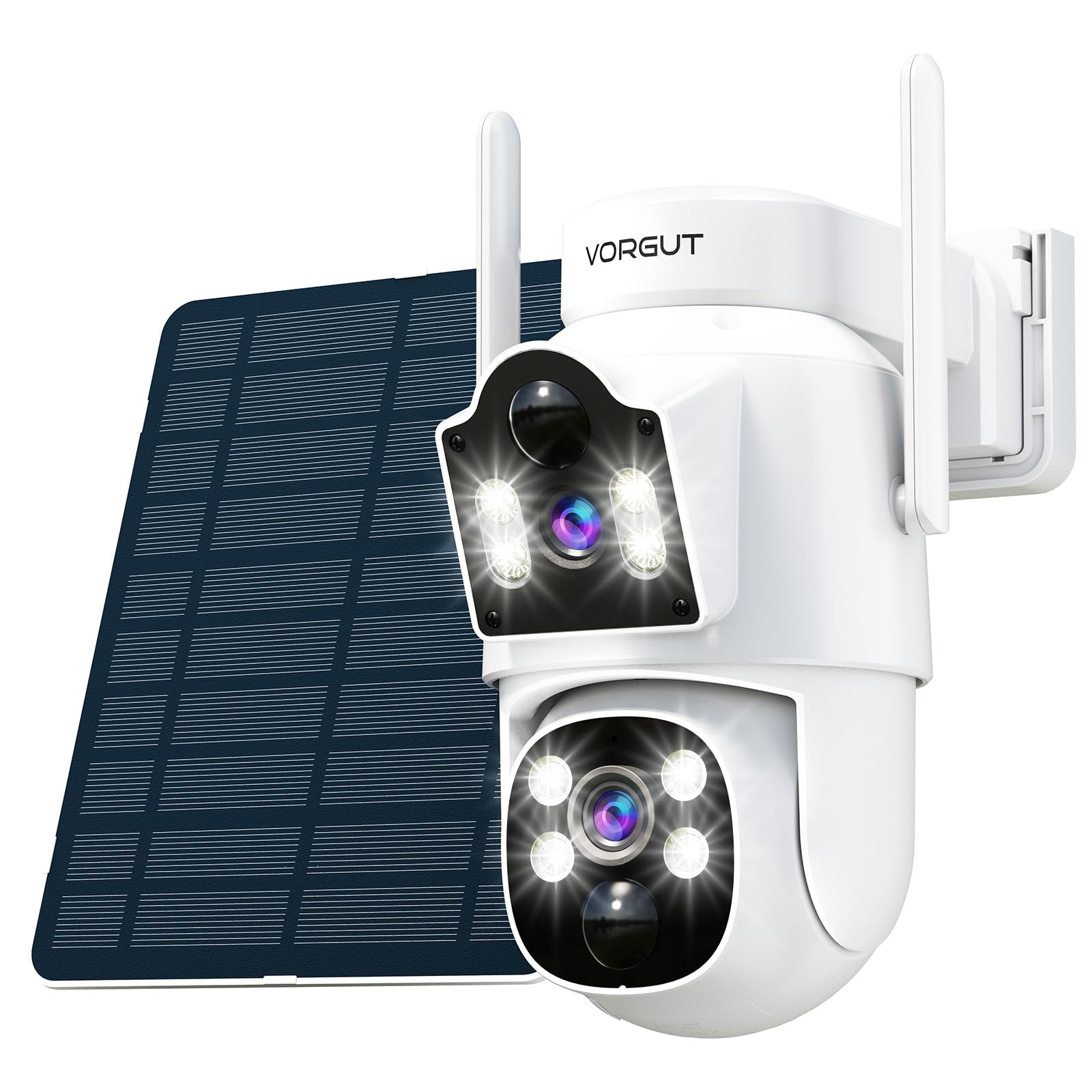 【両監視画面 & 360°死角なし監視】 防犯カメラ 屋外 ソーラー 両監視画面 & 360°死角なし監視】 防犯カメラ 屋外 ソーラー 両監視